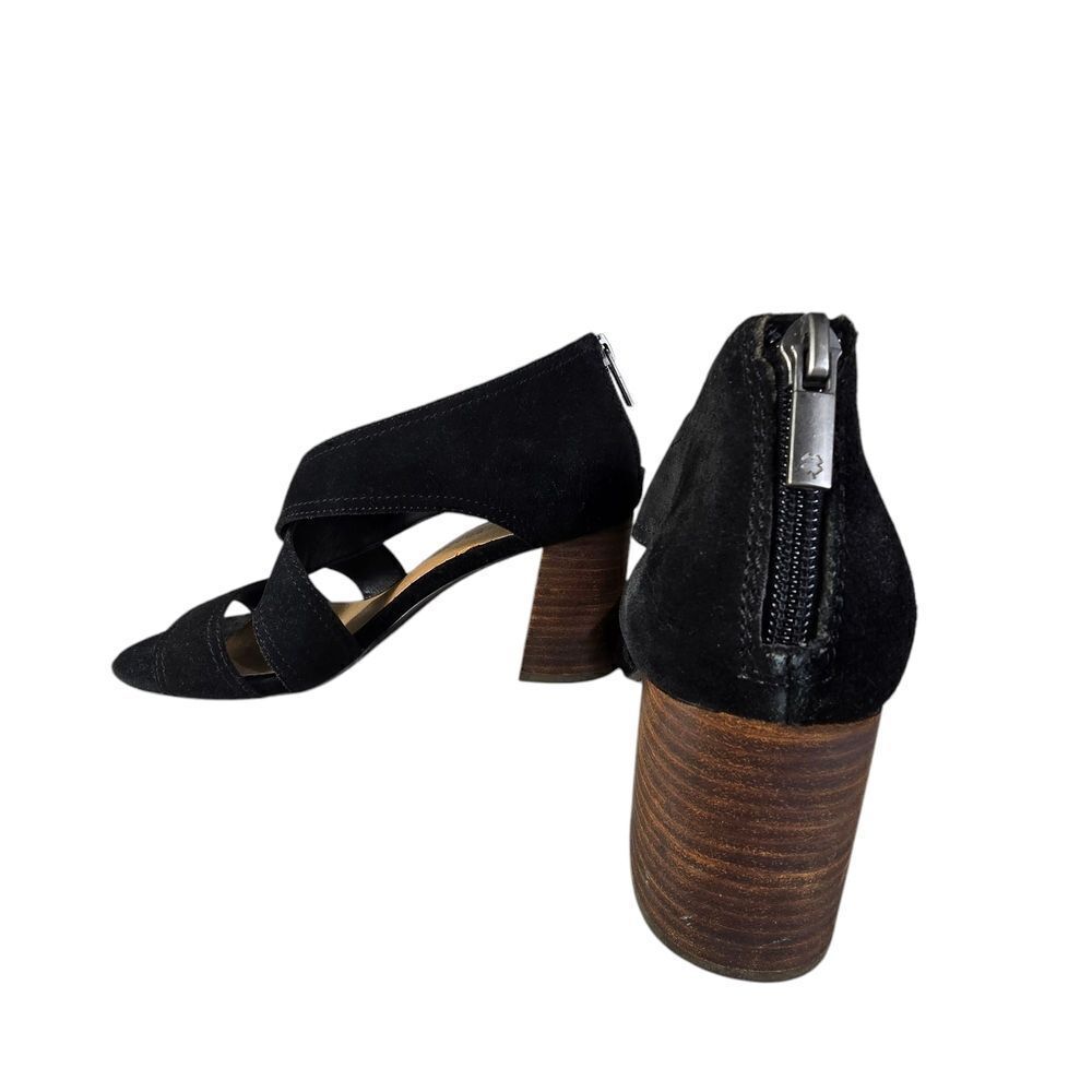 Lucky Brand Black Block Heel Sandals - Picture 2 of 6